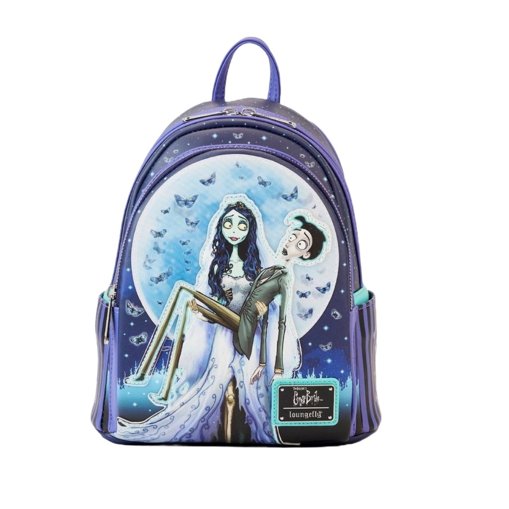 Loungefly Corpse Bride Victor & Emily Moon Mini Backpack